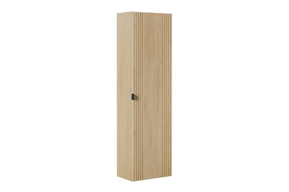 Komplett baderomsmøbelsett OVALIA CREMONA 80 cm – høyskap, møbelservant og LED-speil 
